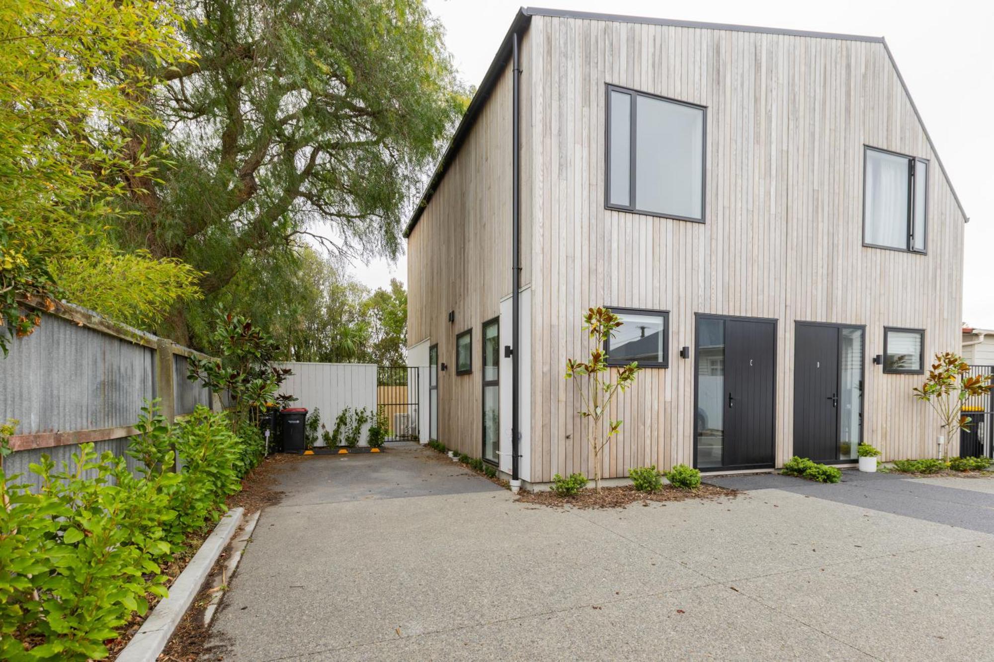 Addington Soho Two Bedroom Townhouse Christchurch Exterior photo